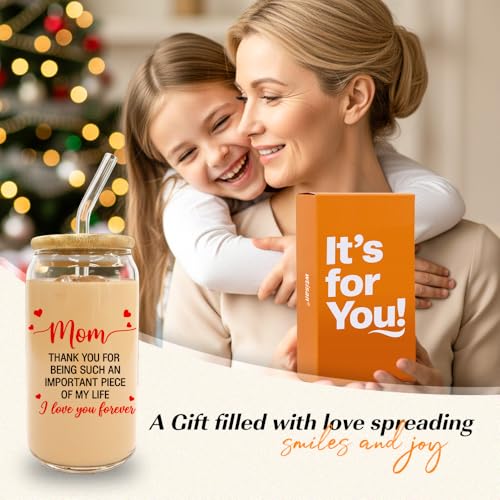 Save 20% on Best Mom Ever Gift Set - Glass Tumbler with Card - Image 2