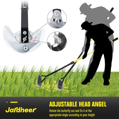 JARDINEER Thatch rake & Manual Dethatcher Tool- Heavy Duty Dethatching Rake for Lawn Care with 21 Stainless Steel Tines-15-Inch Wide Thatching Rake for Efficient Grass De-thatching 5 JARDINEER Thatch rake & Manual Dethatcher Tool- Heavy Duty Dethatching Rake for Lawn Care with 21 Stainless Steel Tines-15-Inch Wide Thatching Rake for Efficient Grass De-thatching - Image 5