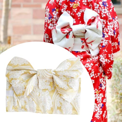 Kimono Obi Belt Waistband Bow Yukata Belt for Performances Photo Wedding Cosplay2
