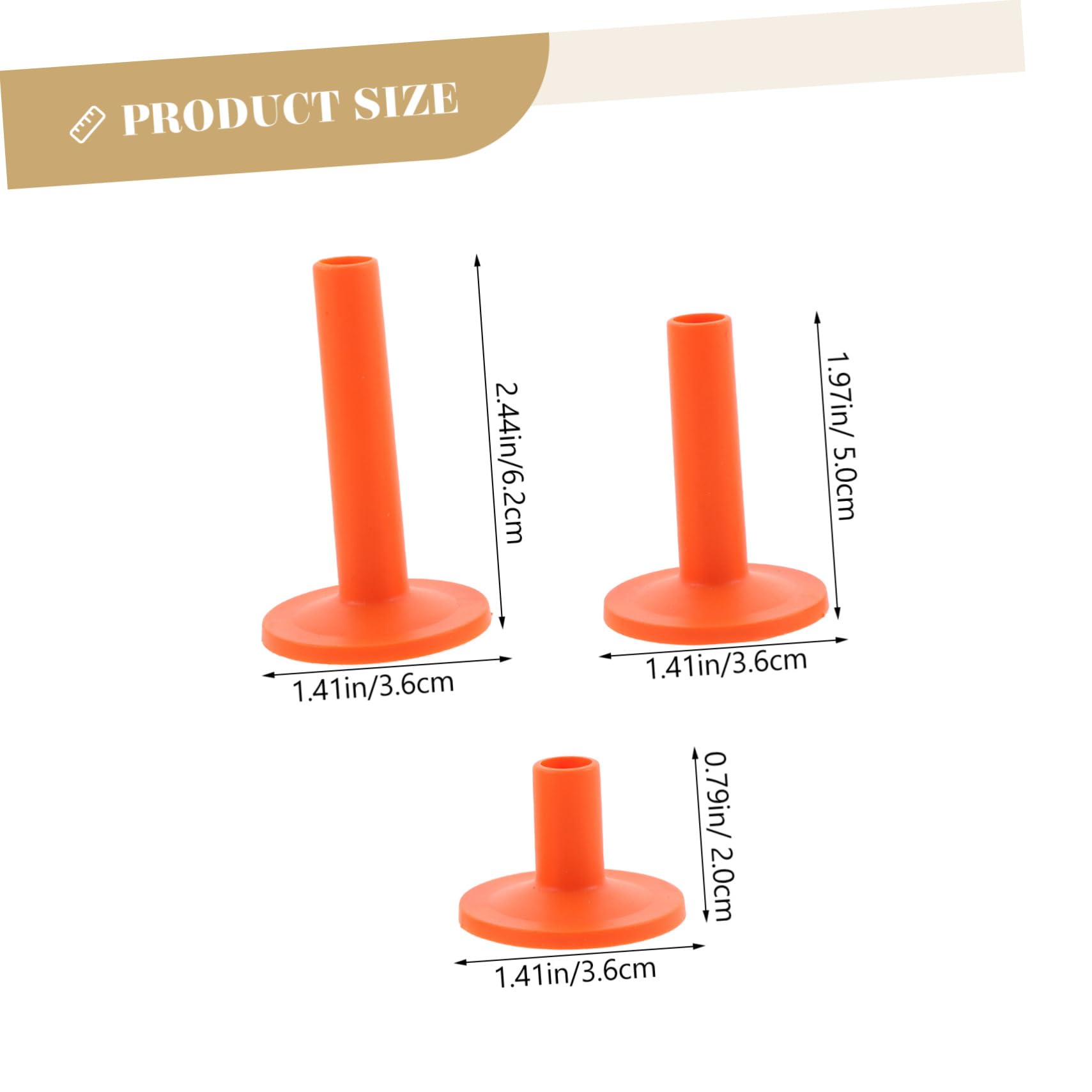 COSMEVIVI 12pcs Cymbal Replacement Sleeves Set Plastic Cymbal Tube Sleeves for Drum Kit Includes 4pcs Each of 5CM and High Sleeves Durable Cymbal Parts