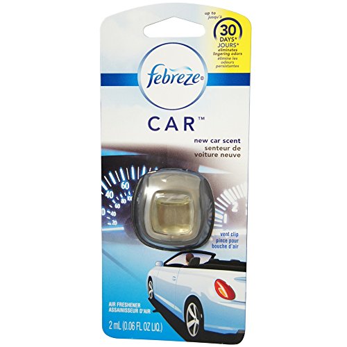 Febreze Car Vent Clip Air Freshener, New Car 1 ea