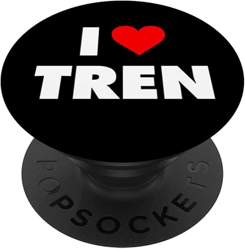 I Love Tren - I Heart Tren PopSockets Swappable PopGrip