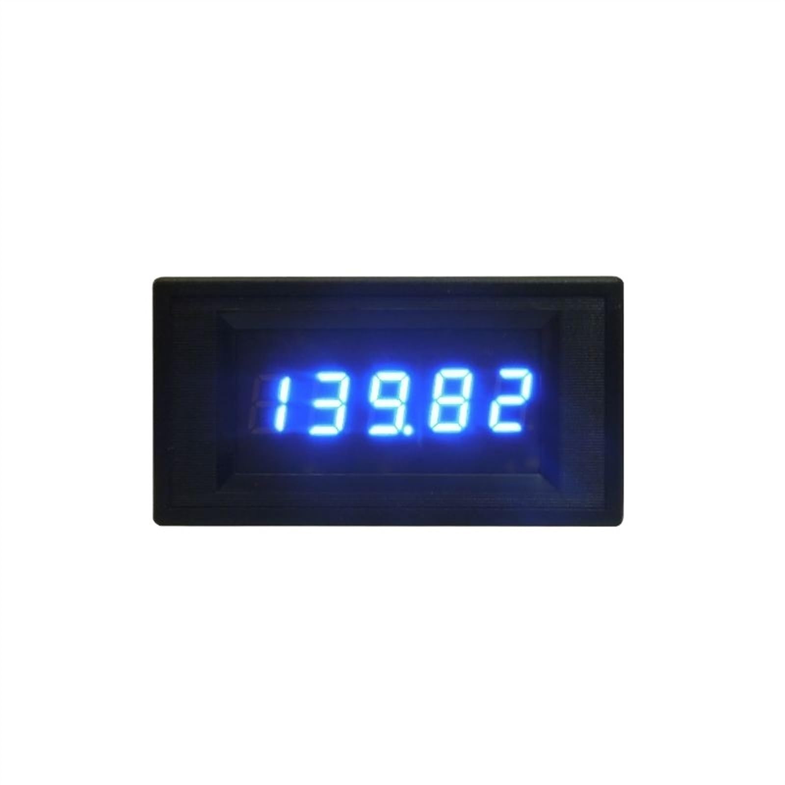 Woltomierz DC 200 V Miernik napięcia Woltomierz DC Woltomierz cyfrowy Tester panelu Zasilanie DC5V 12V 24V Test ujemny Napięcie ujemne (kolor: czerwony, rozmiar: zasilanie DC24V)