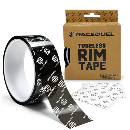Cinta de Llanta Tubeless RACEDUEL 32mm x 10m Negro miniatura 1