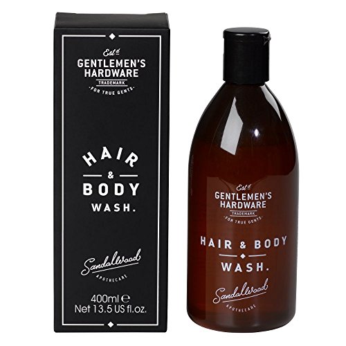 Gentlemen's Hardware Apothecary Hair & Body Wash, Sandlewood Scent