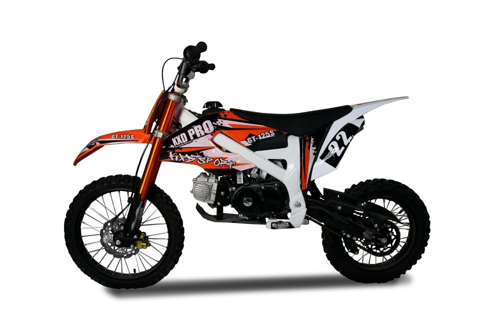 125ccm Dirtbike Pitbike KXD 612 4Takt 12PS Automatik 17/14 Enduro Cross Motorrad