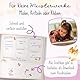 lila liebt dich® Freundebuch Kindergarten Einhorn I Kindergarten Freundebuch - Kindgerecht mit Kreativseite, Geburtstagsliste & mehr I Liebevoll gestaltetes Kindergartenfreundebuch Mädchen