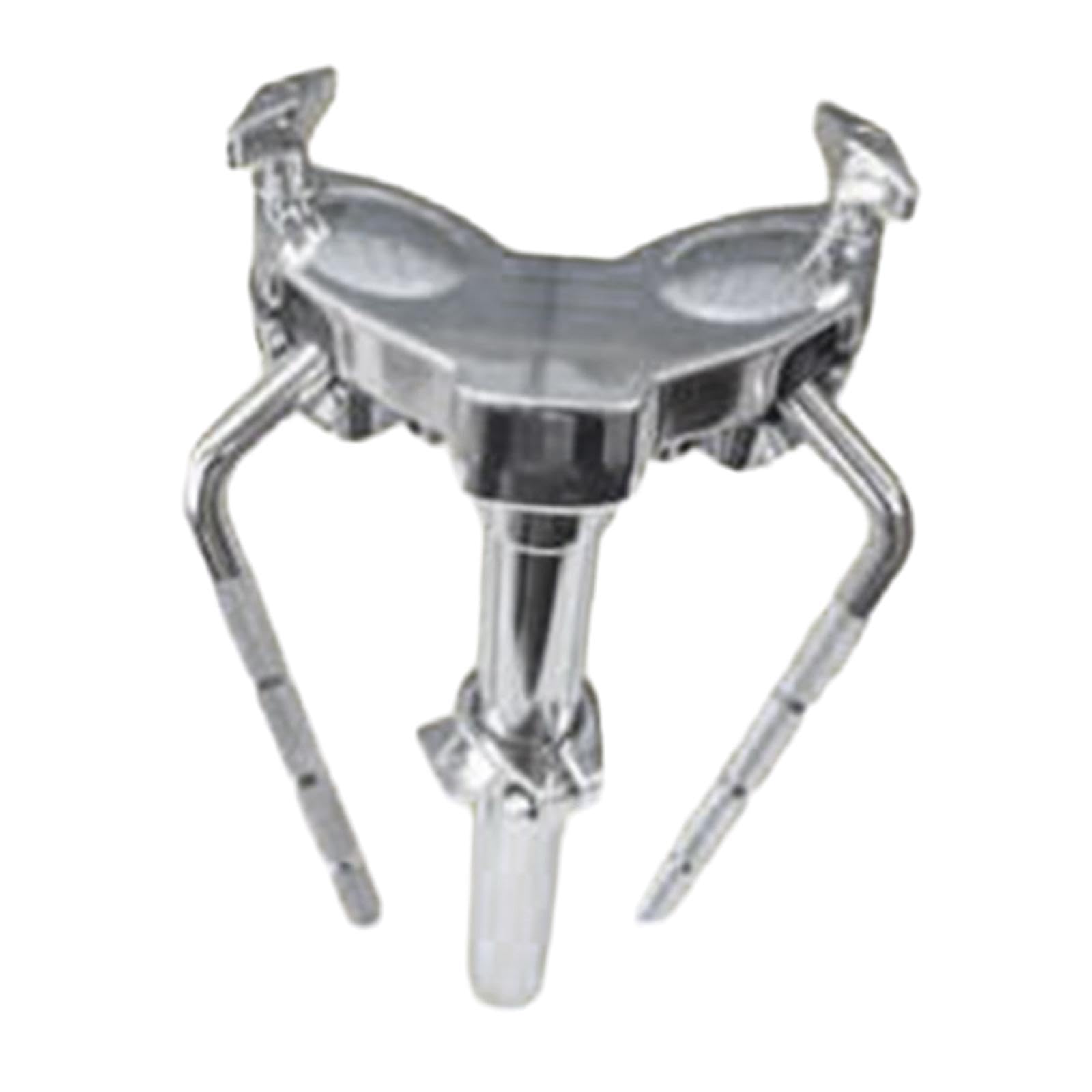 Soporte para tambor Tom, fácil de instalar, abrazadera de metal duradera, regalo para músicos con piezas de repuesto universales, accesorio de abrazadera doble para
