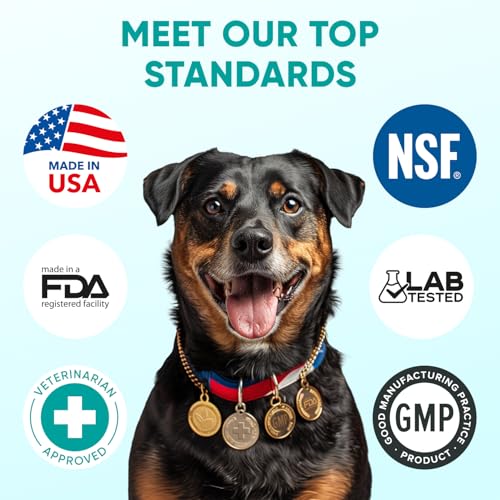 Image of Hemp Calming Chews for Dogs - Dog Calming Chews for Anxiety Relief, Stress, Separation, Fireworks, Thunder, Travel, Vet Visits - USA Product - 120 Soft Treats with Melatonin, Chamomile, Passion Flower