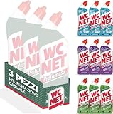 Wc Net - Profumoso Gel, Anticalcare e Igienizzante per WC, Tripacco Mono Fragranza a Seconda della Disponibilità, 3 Flaconi da 700 ml