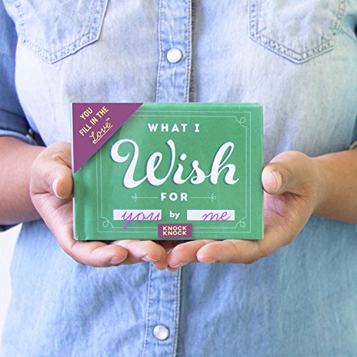 Image of Knock Knock What I Wish for You Fill in the Love Journal (Fill-in-the-Blank Journal)