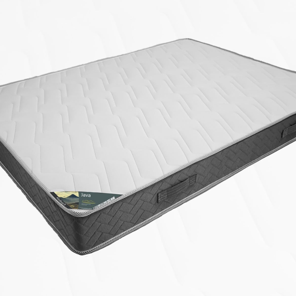 AltoBuy Java - Matelas Mousse 130x190cm Epaisseur 18cm