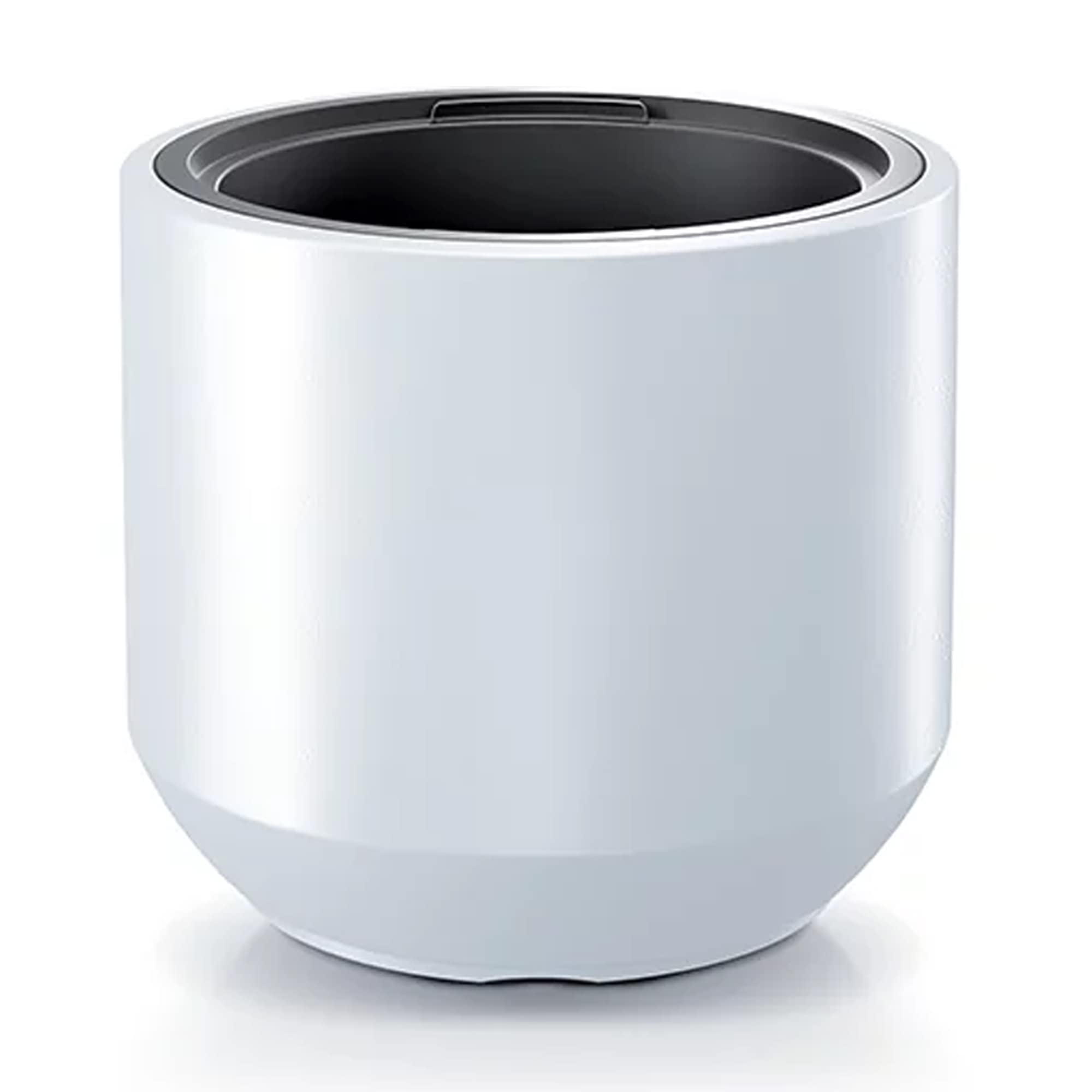 Prosperplast White Flower Pot Heos 36L., With Tank, Dimensions (Mm) 390X390x350, Color