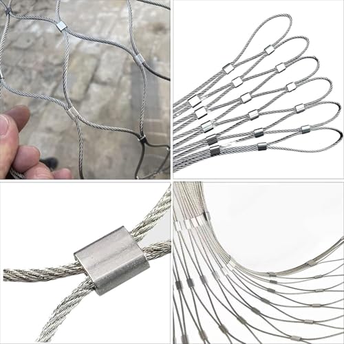 Filet de sécurité flexible pour balcon éliminant le vide de 2m