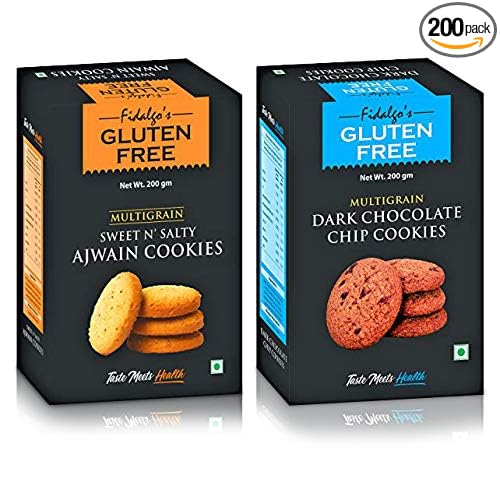 Fidalgo's Gluten Free Salty Ajwain with Dark Chocolate Chip - 200 Each