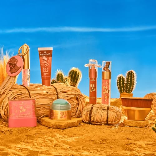 essence YEE HAW! shiny lipgloss, Nr. 01, Orange, sofortiges Ergebnis, glänzend, schimmernd, vegan, ohne Parabene, ohne Mikroplastikpartikel, Nanopartikel frei, 1er Pack (10ml)