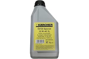 Karcher Pump Oil, 15W40 Detergent-Free Synthetic, 1 Liter