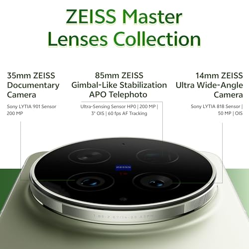 Image of vivo X300 Ultra 5G (Victory Green, 16GB RAM, 512GB Storage) with No Cost EMI /Additional Exchange Offers