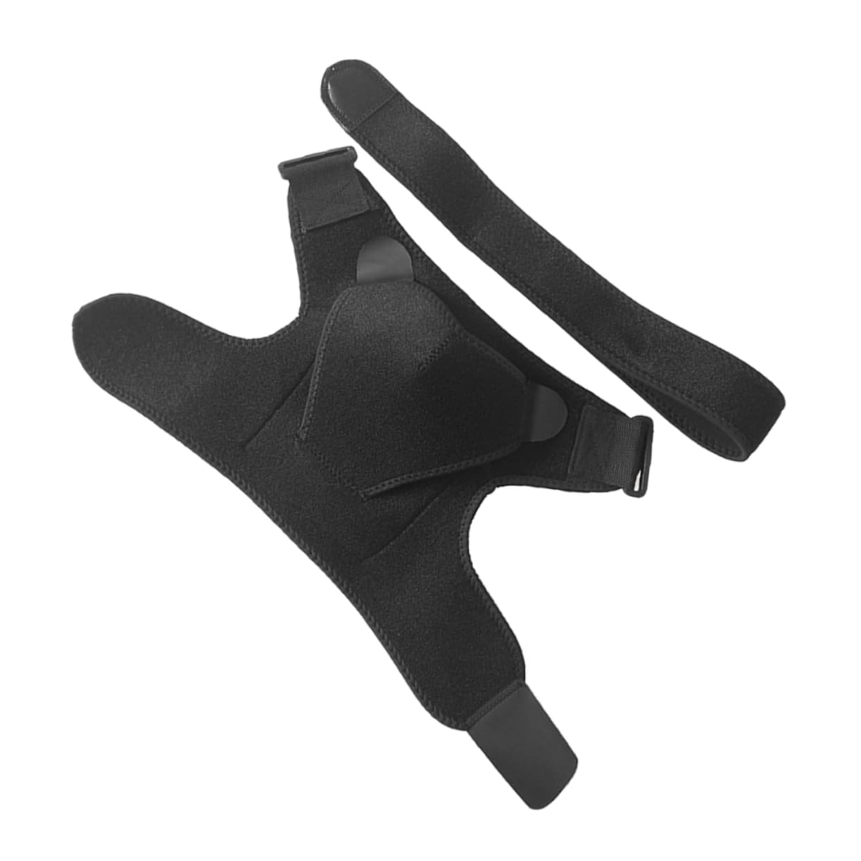 ORFOFE Adjustable Fitness Shoulder Support Sleeve for Weightlifting Thermal Compression Protector for Muscle Strain Prevention and Durable and Breathable