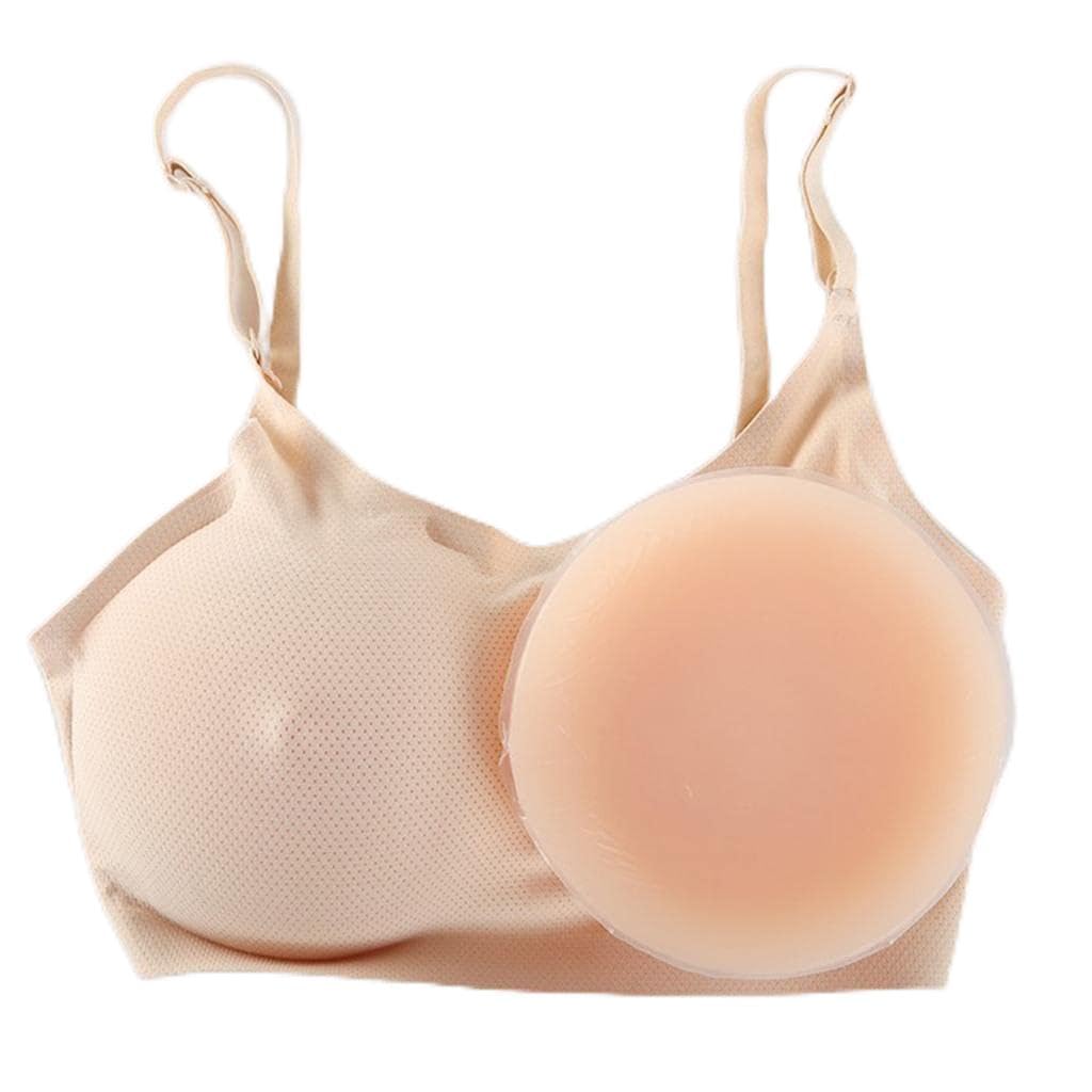 snappsy Pocket Bra Crop Top Silicone Fake s for Mastectomy Tank Top XS-XL S-picture-8