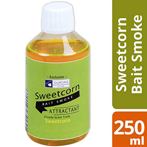 Ourons 250ml Cebo Maíz Dulce Baitsmoke Cloudy Cebo de Pesca aditivo Que crea senderos de aroma