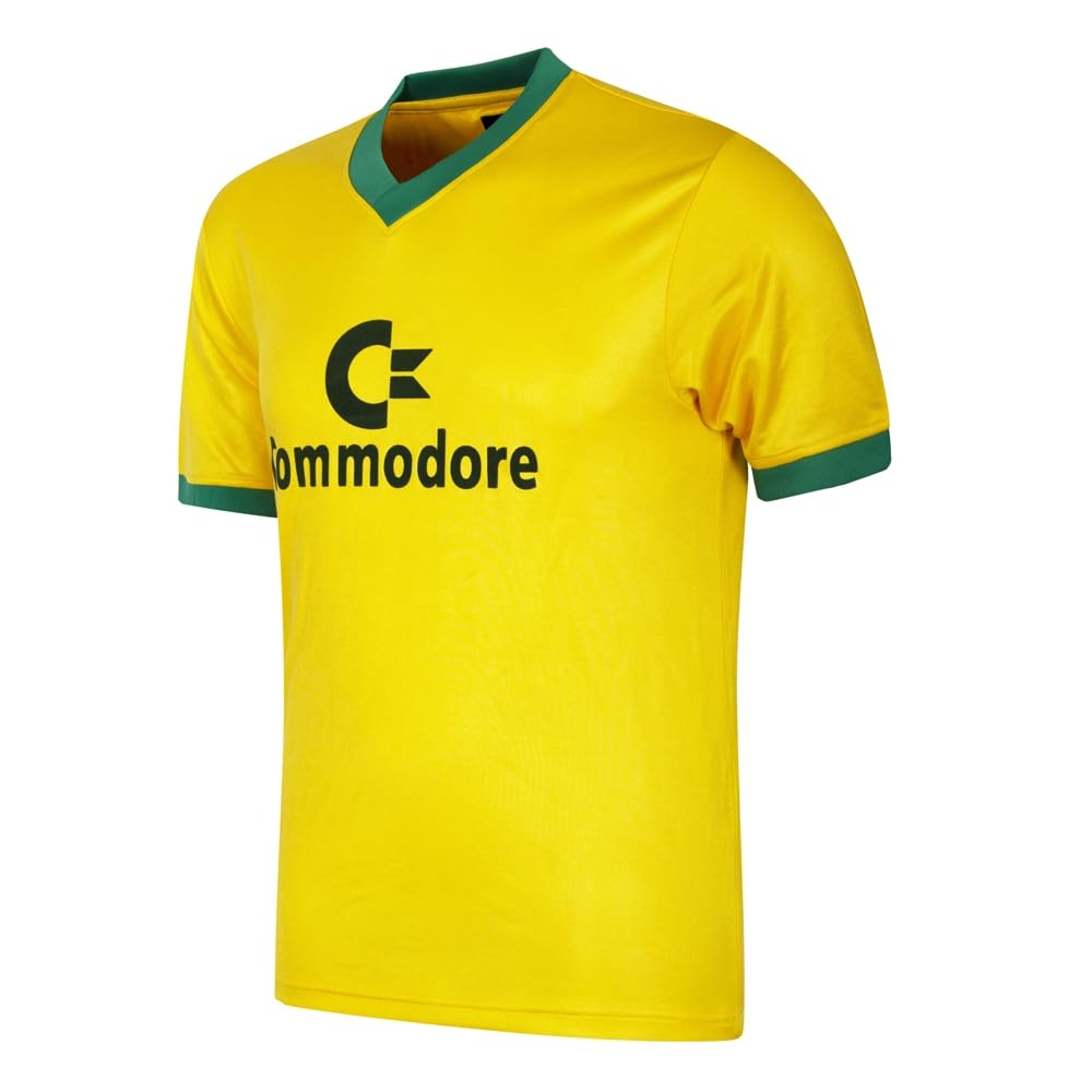 COPA - Maglia retrò - Calcio - Uomo - FC Bayern Monaco 1986 - Giallo - 43% Poliestere – 33% Cotone – 24% Viscosa