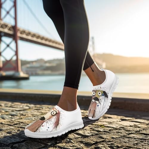 Image of Jeiento Cute Dog Women's Casual Slip On Shoes Loafers Sneakers for Women