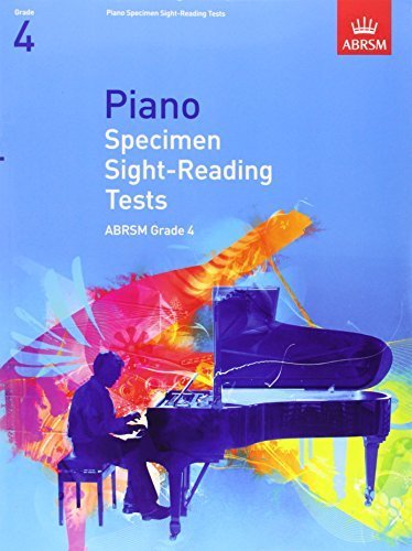 Piano Specimen Sight-Reading Tests, Grade 4 (Abrsm Sight-Reading) by ABRSM (2008) Sheet music      Sheet music