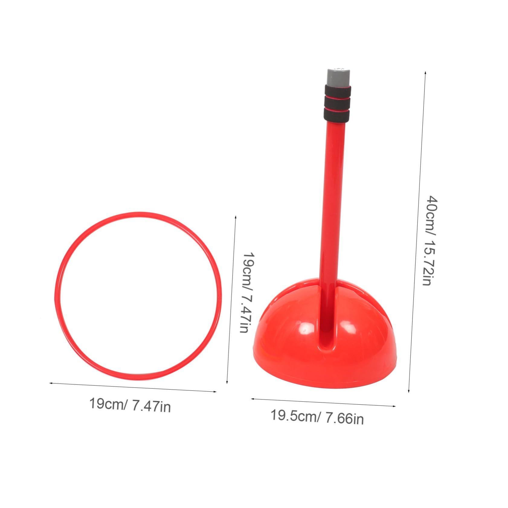 Abaodam Family Game Toy Ring Interactive Toss Rings Game Made of Safe Plastic Enhance Communication Teamwork Skills