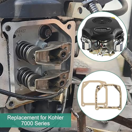 Image of Showingo Valve Cover Gaskets（2 Pack） Compatible with Kohler 7000 Valve Cover Gasket Suitable for 7000 Model Engines with Stamped Steel Valve Covers