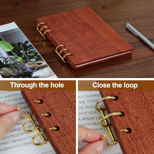 Classeur A5 en bois MultiBey pour protéger vos notes et organiser vos dossiers