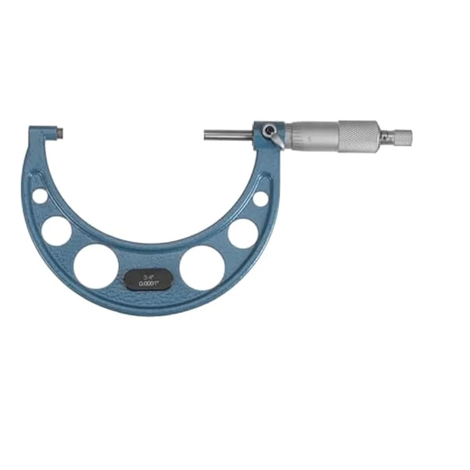 Outside Micrometer Machinist Micrometer 3-4 Inch, 0.0001 Inch Scale Micrometer Set