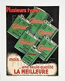 SANS CADRE PostersAndCo ™ CASTROL Huile Moteur Riqk-Poster/Reproduction HQ 80x110cm d\'une Affiche Vintage/Ancienne