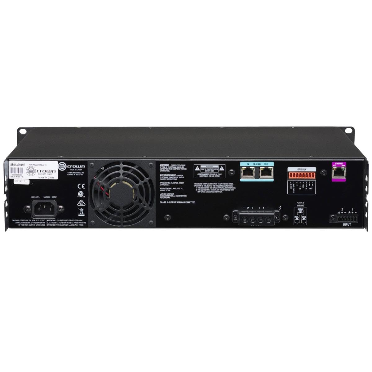 Crown CDi DriveCore 2|600BL Power Amplifier - Image 6