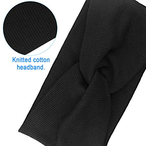 Bandeau-Cheveux-Femme-5Pcs-Elastique-Bandeau-Cheveux-Bandeaux-a-Cheveux-Tricotee-Boho-Bandeaux-Vintage-pour-Femme-et-Fille5-Couleurs