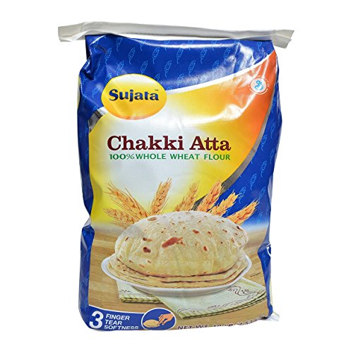 Amazon Com Sujata Chakki Atta 4lb Wheat Flours And Meals Grocery Gourmet Food