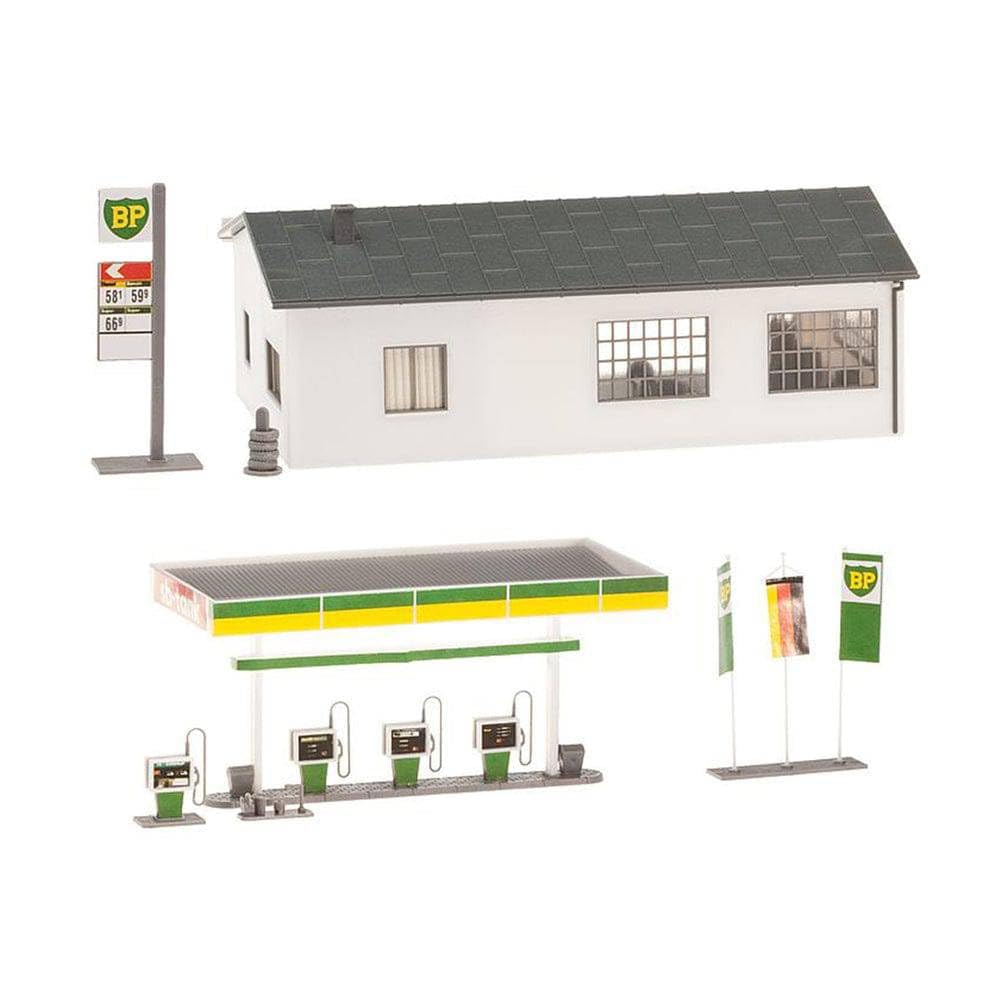 FALLER 130345 - Tankstelle mit Servicegebäude