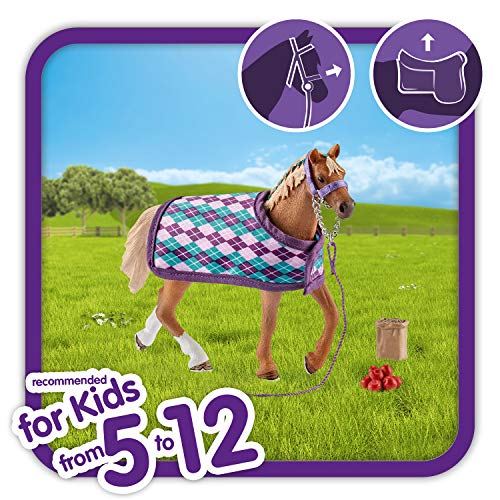 image for Schleich Horse Club, 4-Piece Playset, Horse Toys for Girls and Boys 5-