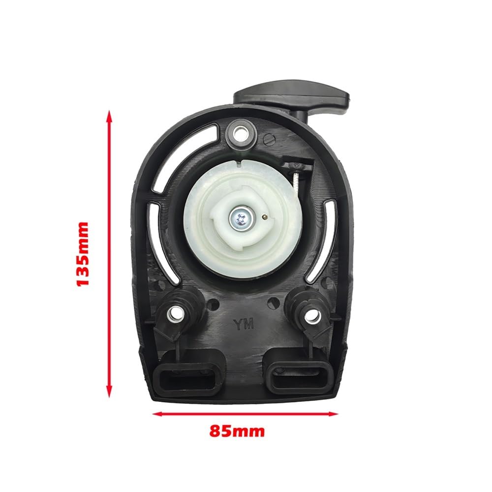 Conjunto de Arranque de Retroceso con Tirador Compatible con Motores de cortacésped GX35, GX35nt y HHT35S de 4 Tiempos.(Starter and Dial)