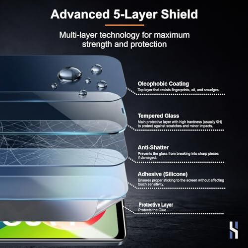 Image of Tempered Glass for Samsung Galaxy M17E | F70E | M07 | A07 | F07 (6.7 Inch) Military Grade 9H Screen Guard, Anti-Scratch, Shatterproof, Edge-to-Edge Full Coverage - Black Border