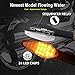 CCAUTOVIE Intermitentes Led Moto Universales Intermitentes Moto Homologados Luz Senal de Giro...
