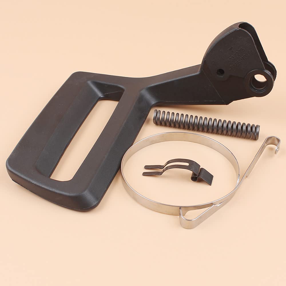 Kit de Resorte Banda Nivel protección manija Delantera Freno Cadena, Compatible con motosierras 61, 262, 266, 268 y 272. Piezas Repuesto for Motosierras