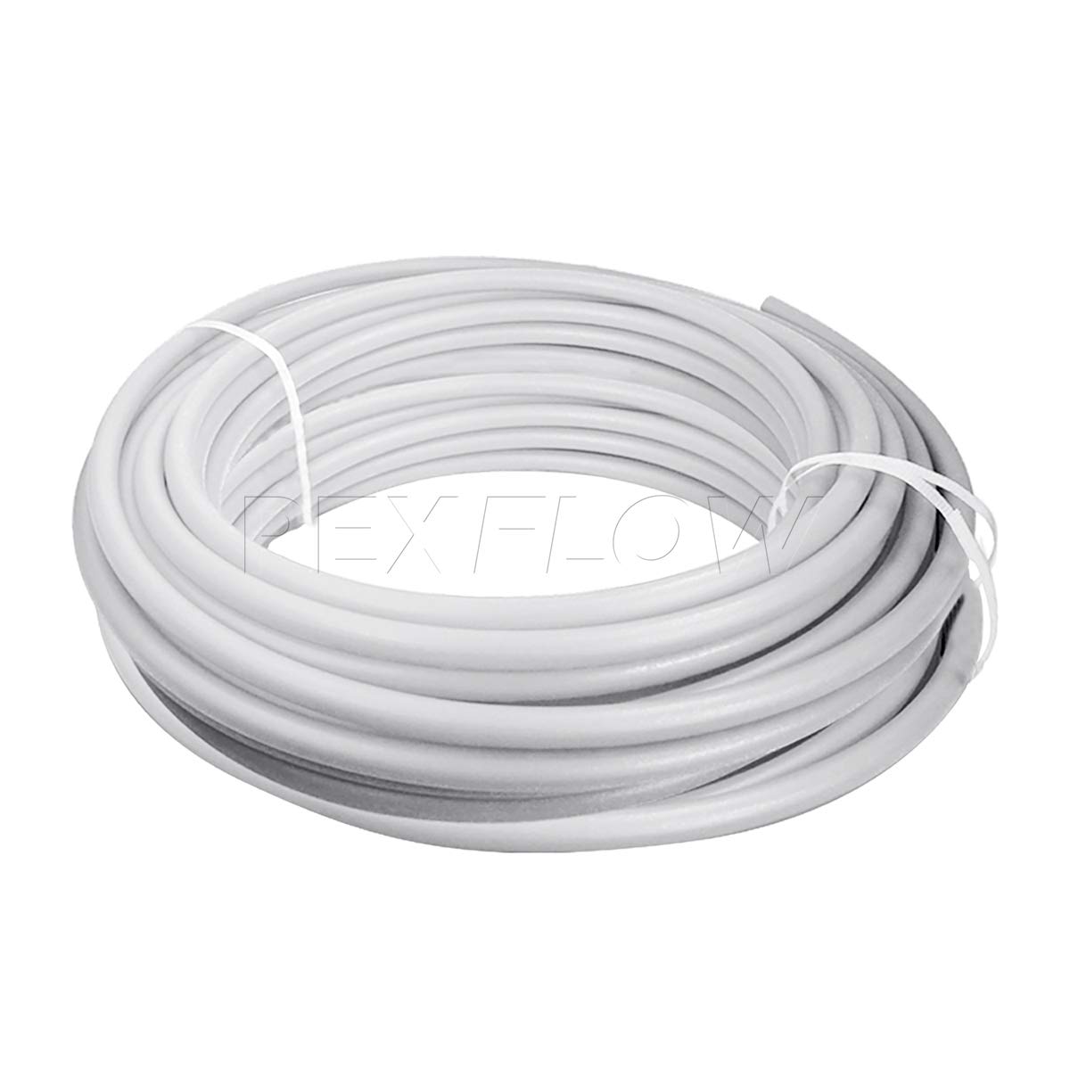 PEXFLOW PFW-W12500 W12500 Potable Tubing-PFW-W12500 1/2 Inch X 500 Feet Tube Coil for Non-Barrier PEX-B Residential & Commercial Hot & Cold Water Plumbing Application (White)