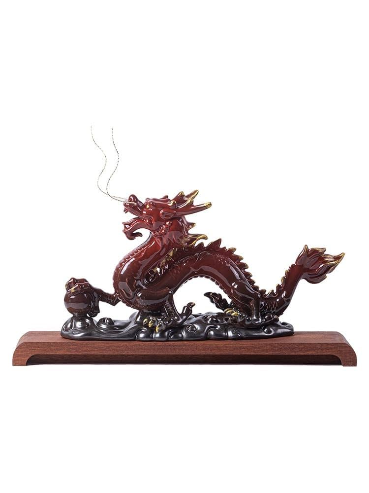 壺　置物　龍 Amazon.co.jp: simerlook 龍の置物 龍 置物 竜の置き物 干支 辰
