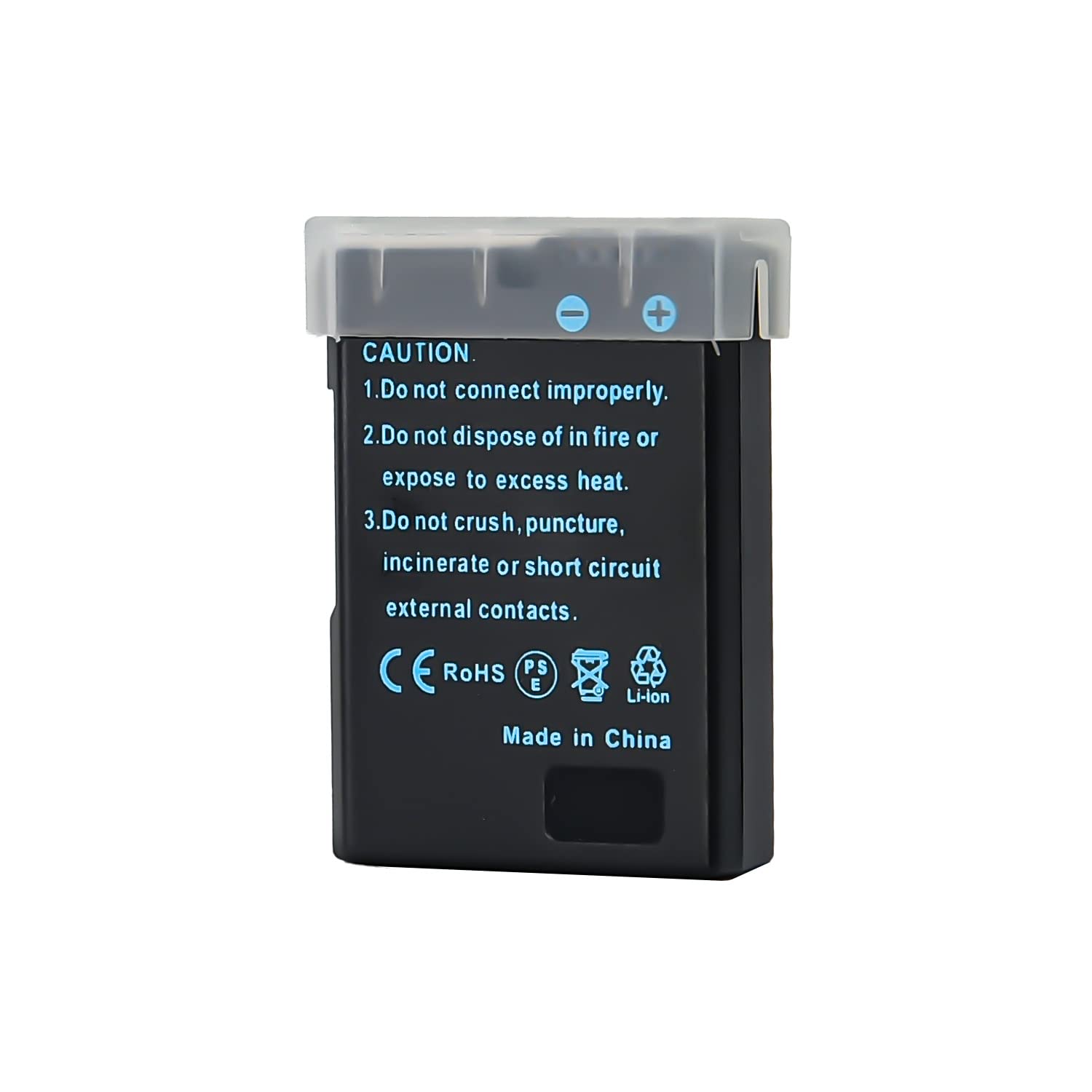 ENEGON EN-EL14 USB-C reservebatterij 1600mAh 2 stuks voor Nikon EN-EL14/EN-EL14a Compatibel met Nikon D5300, D5600, D5100, D5200, D3100, D3200, D3300, D3400, D3500