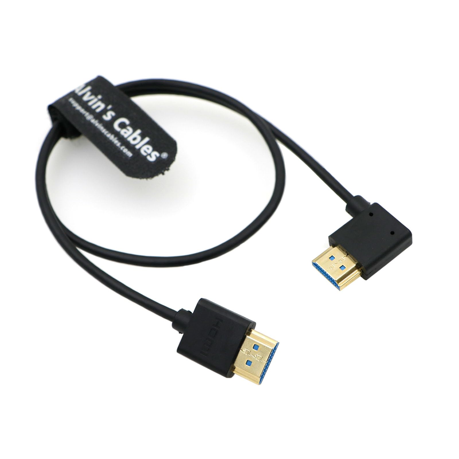 Alvin’s Cables 8K 2.1 Full HDMI Braided Coiled-Cable for Atomos Ninja-V 4K-60P Record from Z-CAM for Canon-C70, for Sony A7S3,A9,A74(18 to 28 Inch) — view 16