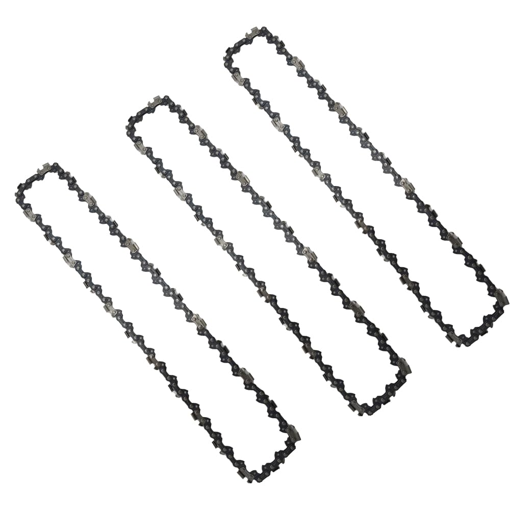 Accesorios 3 cadenas de motosierra de 14 pulgadas, calibre de 050 pulgadas, paso LP de 3/8 pulgadas, 50 eslabones de transmisión for compatible con STHIL MS180 MS181 MS193 MS211 MS231 MS201 MS201T.