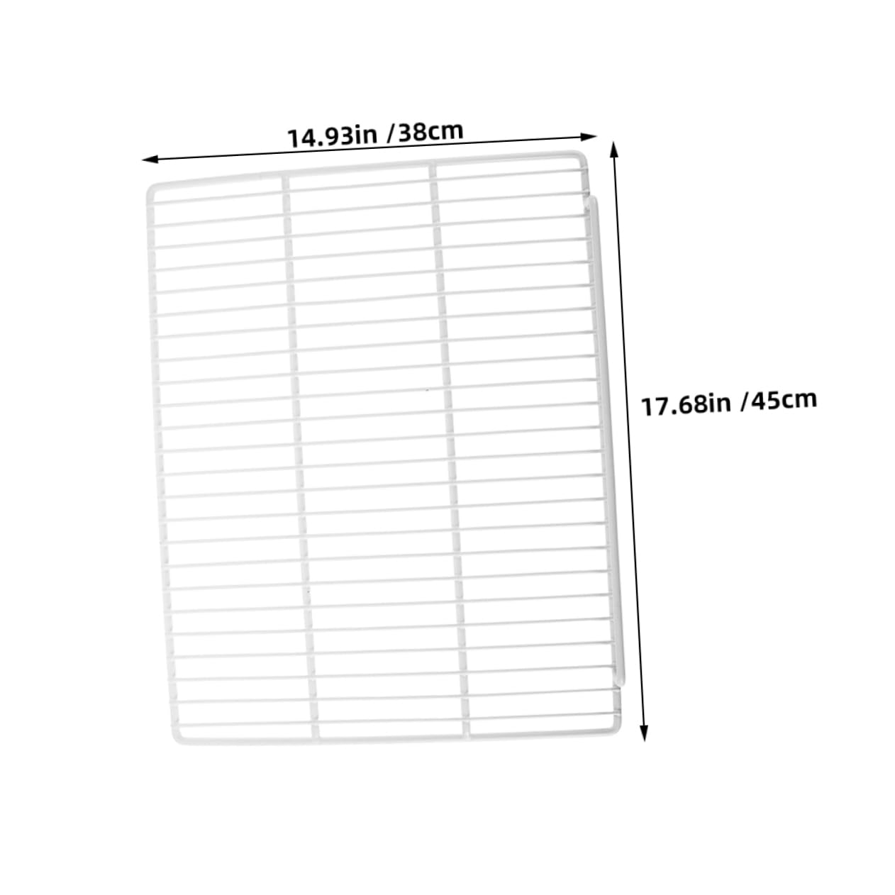 Divisor de Rejilla para Refrigerador Blanco, Acero, 1 Pieza