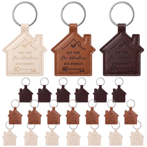 Image of Inbagi 20 Pcs New Home Keychain Bulk Welcome Gifts