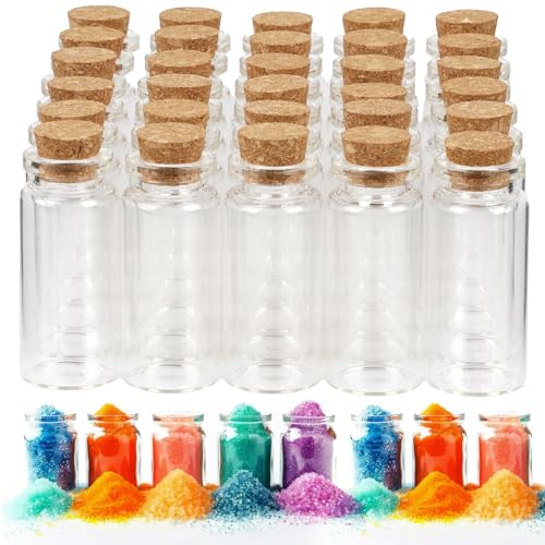 30PCS Spell Jars Mini Jars Glass Vials Potion Bottles